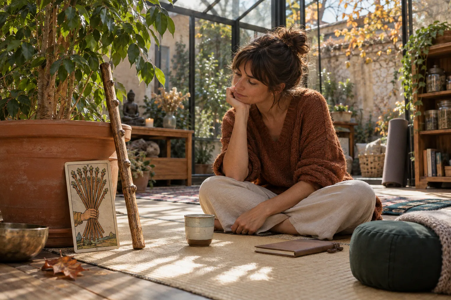 Charge mentale : comment le tarot de Marseille vous aide à alléger votre dimanche