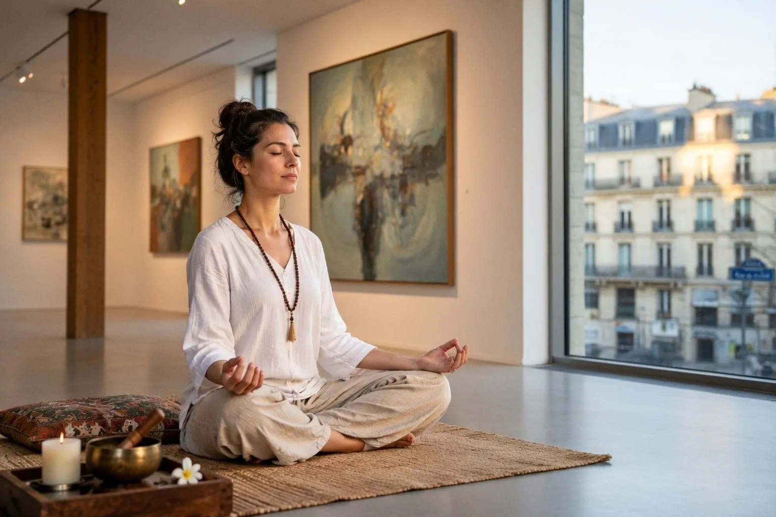 Méditation de pleine conscience : réguler son système nerveux au centre d'art