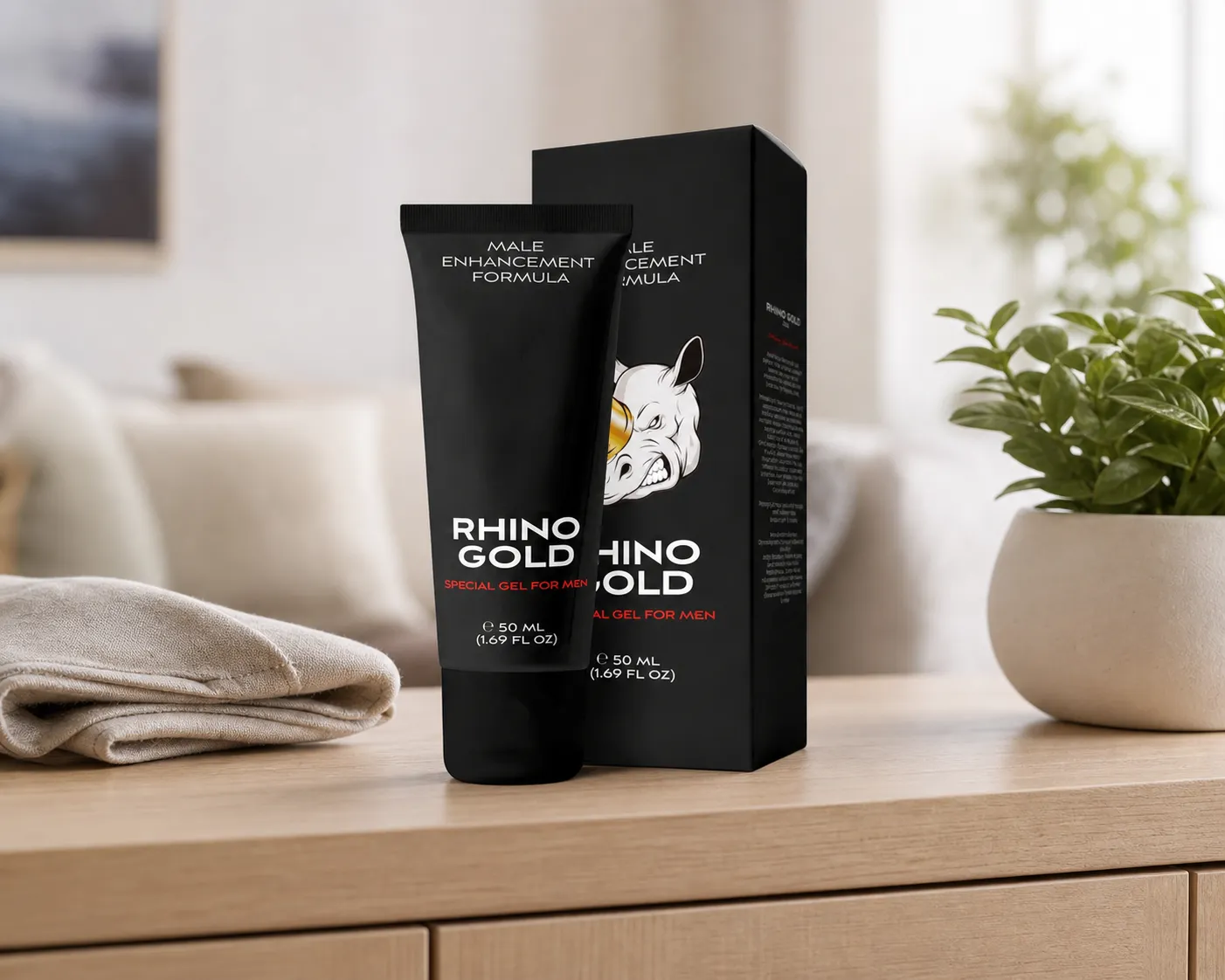 Rhino Gold Gel — le produit au quotidien