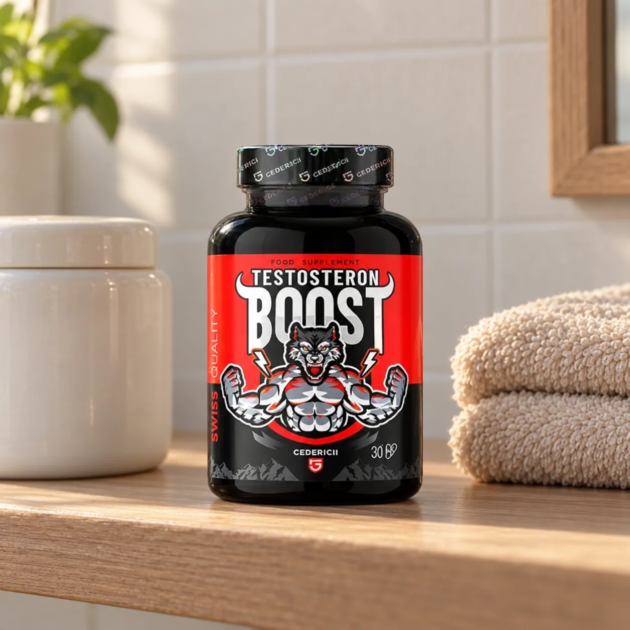 Testosteron Boost — le produit au quotidien