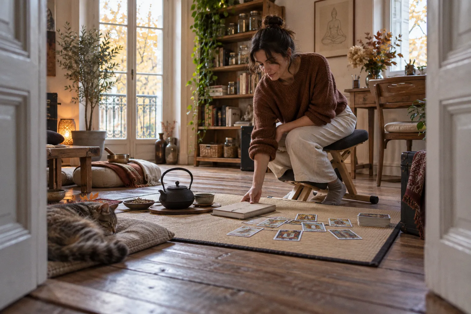 Tarot et solidarité : une rencontre initiatique avant l'événement NOIR